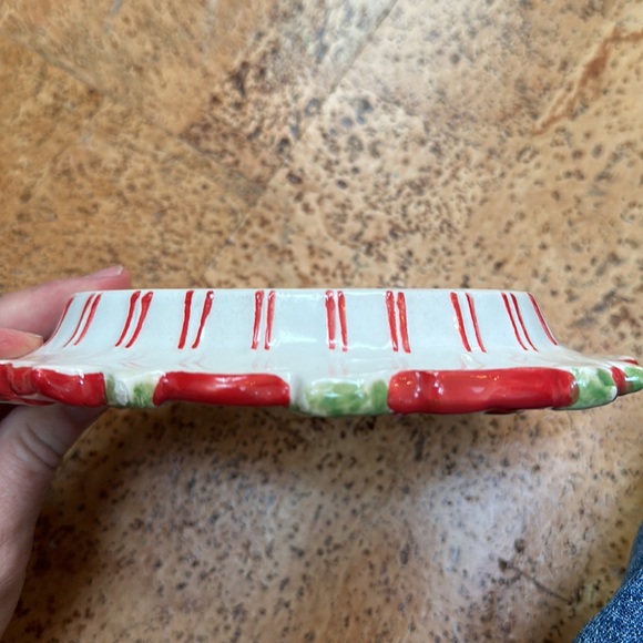 Ceramic Christmas dish. See photos. - Picture 3 of 5